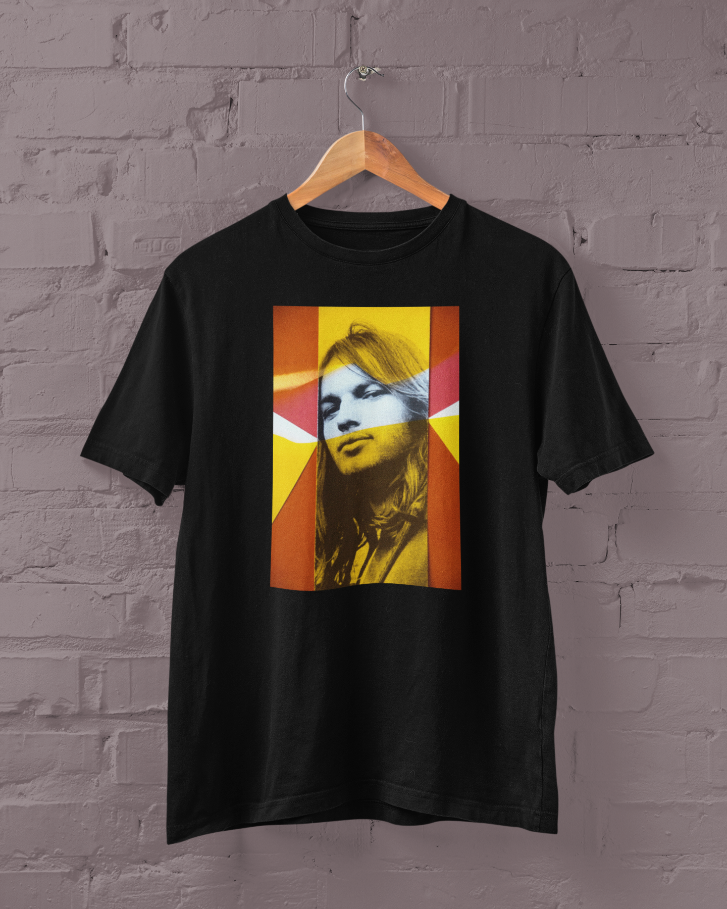 Polera Negra Manga Corta - Unisex - Gilmour -