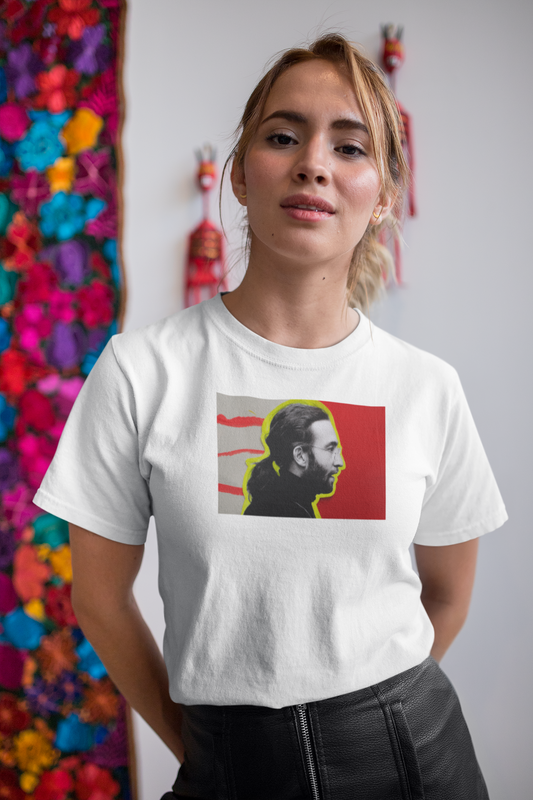 Polera Negra Manga Corta - Unisex -Lennon -