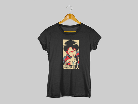 Polera Mujer manga corta "Levi Ackerman"