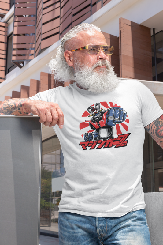 Polera Hombre manga corta "Mazinger Z".