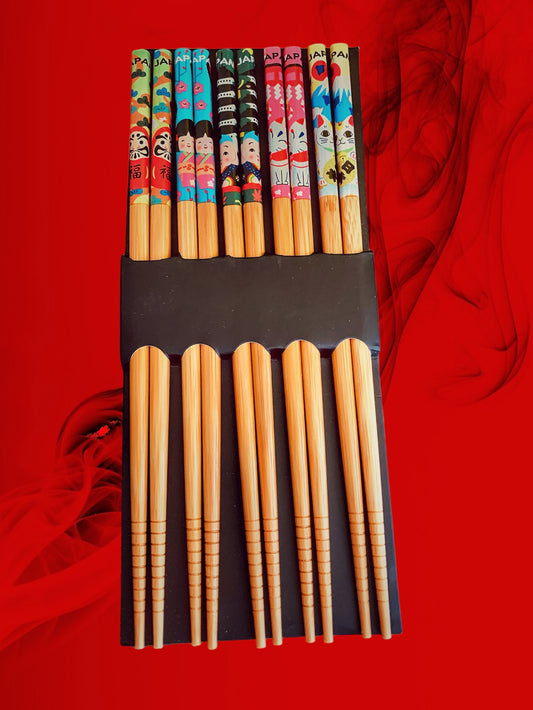 Palillos Japoneses "Daruma"