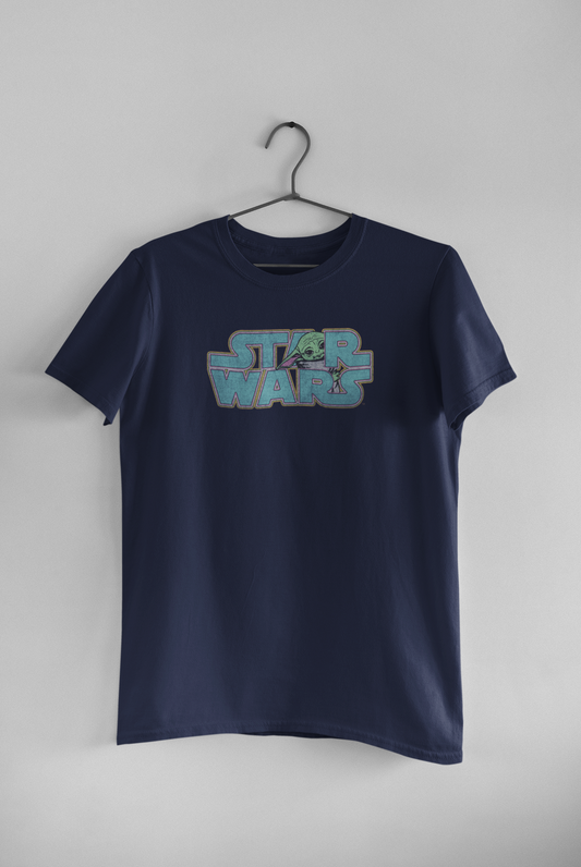 Polera manga corta "Star Wars" logo.