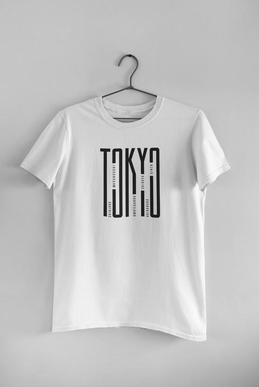 Polera Hombre manga corta "Tokyo Barrios"