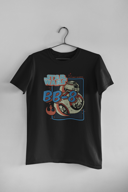 Polera manga corta "Star Wars - BB8"