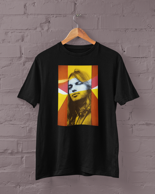 Polera Negra Manga Corta - Unisex - Gilmour -