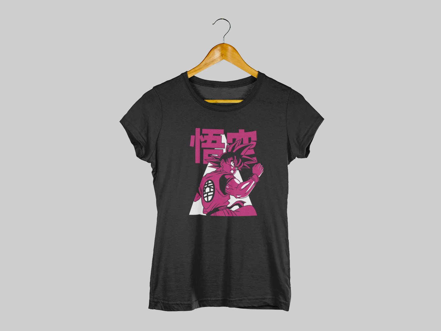 Polera Mujer manga corta "Gokú"