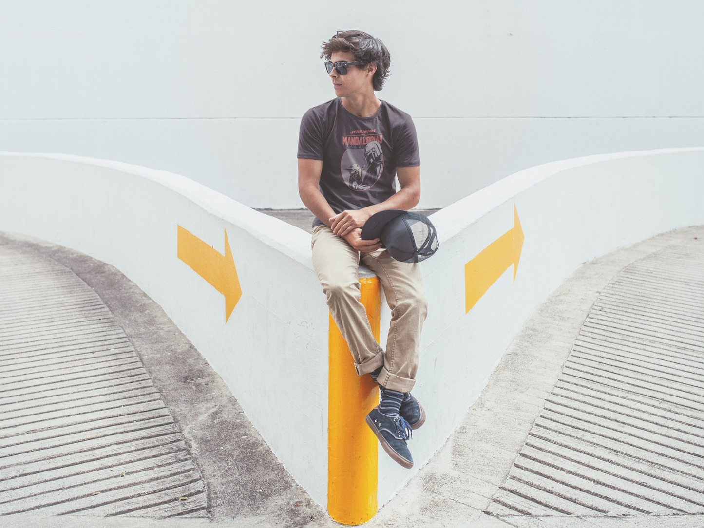 Polera Hombre manga corta "Star Wars - Mandalorian"