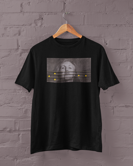 Polera Negra Manga Corta - Unisex - Paul Bass -