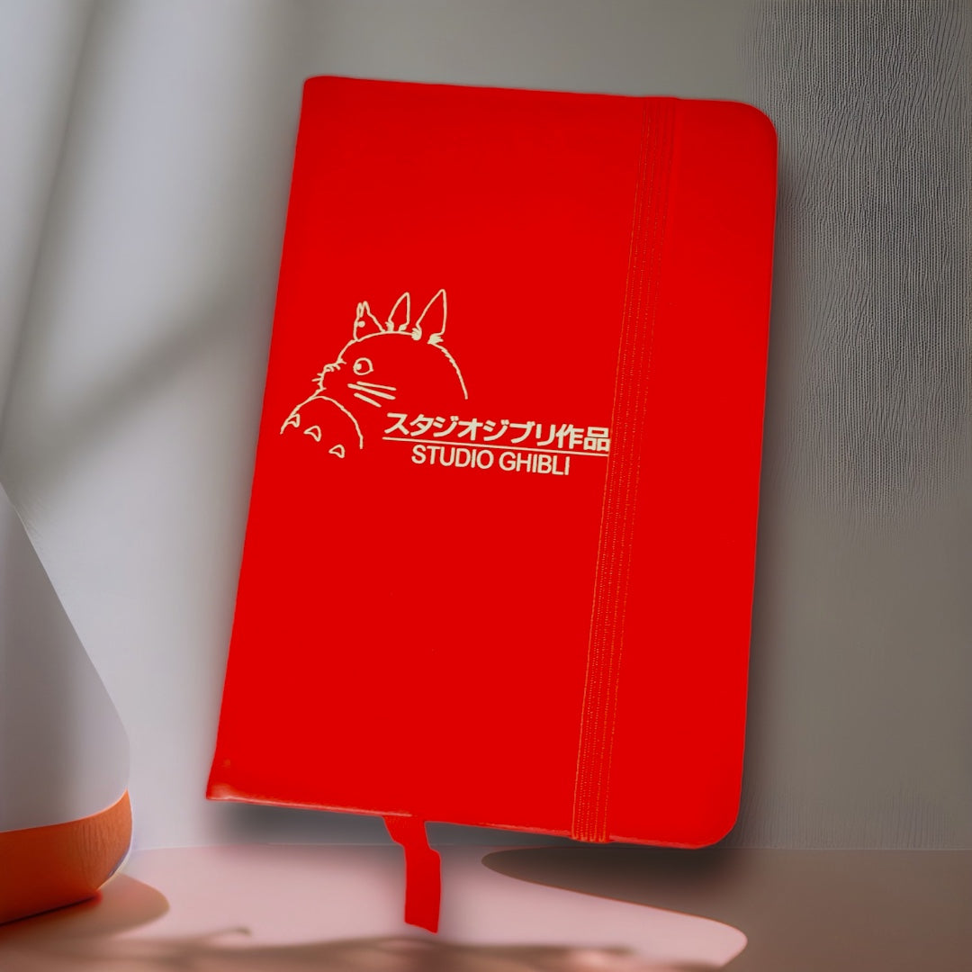 Libreta "Studio Ghibli" - Roja pequeña