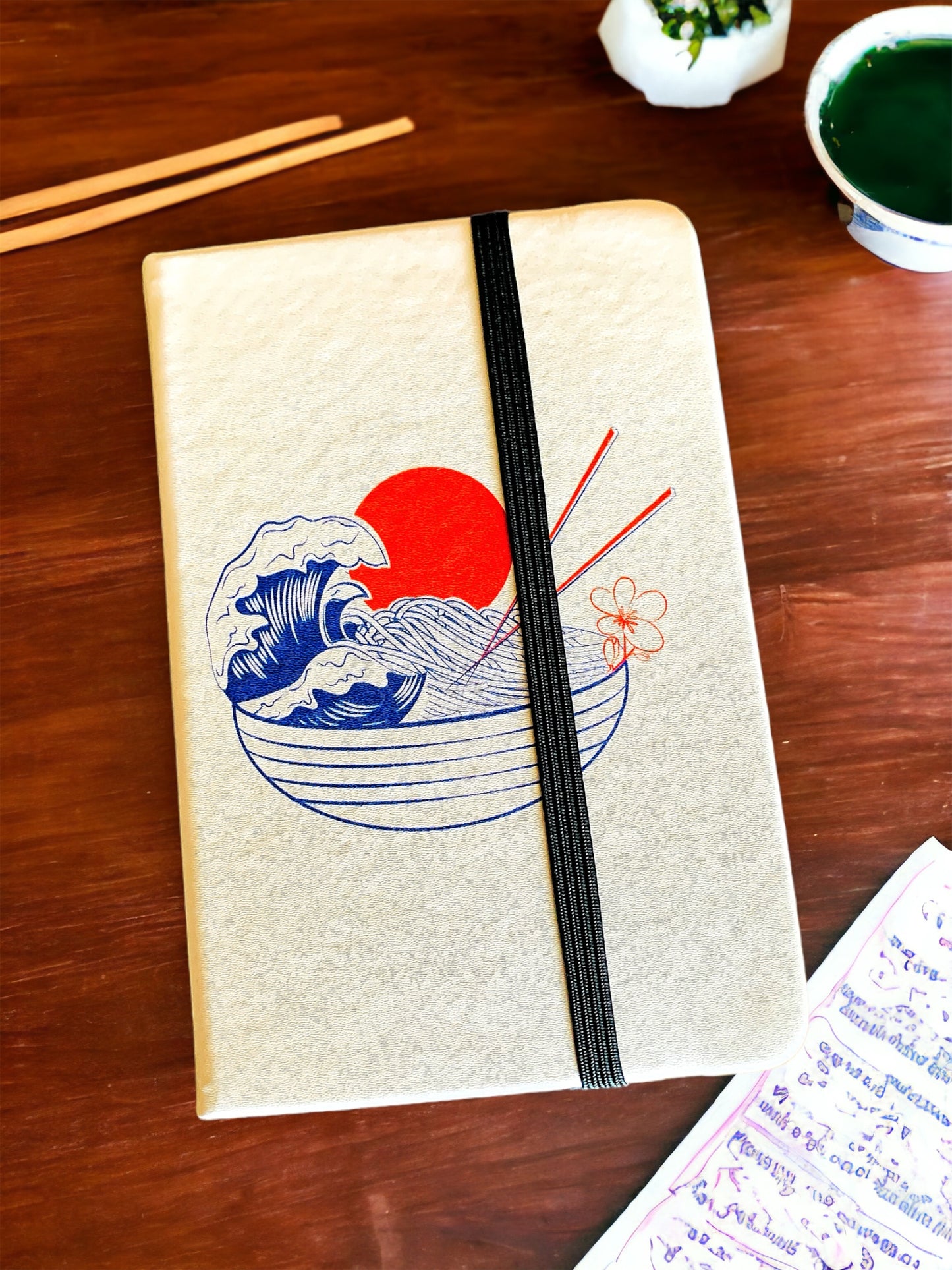 Libreta "Ramen" diseño original  pequeña.