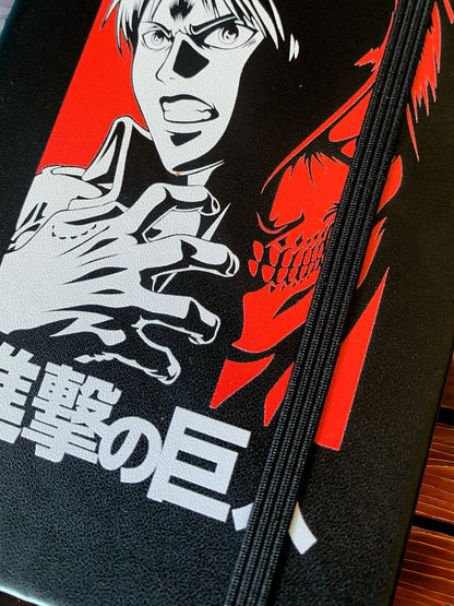 Libreta "Eren" diseño original pequeña.