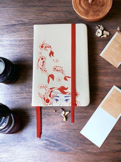 Libreta "Koi" diseño original pequeña.