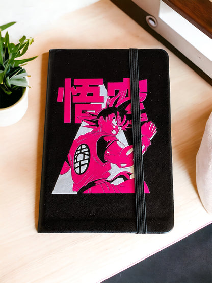 Libreta "Gokú" diseño original pequeña.