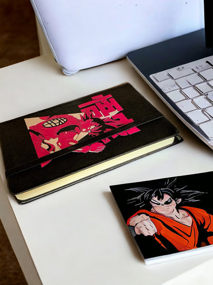 Libreta "Gokú" diseño original pequeña.