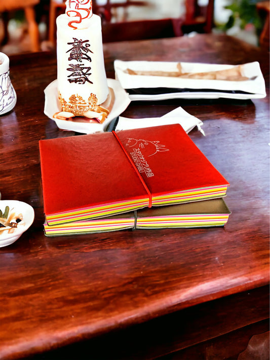 Libreta "Studio Ghibli " roja grande