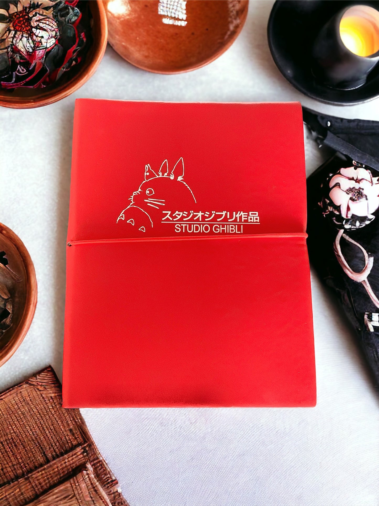 Libreta "Studio Ghibli " roja grande