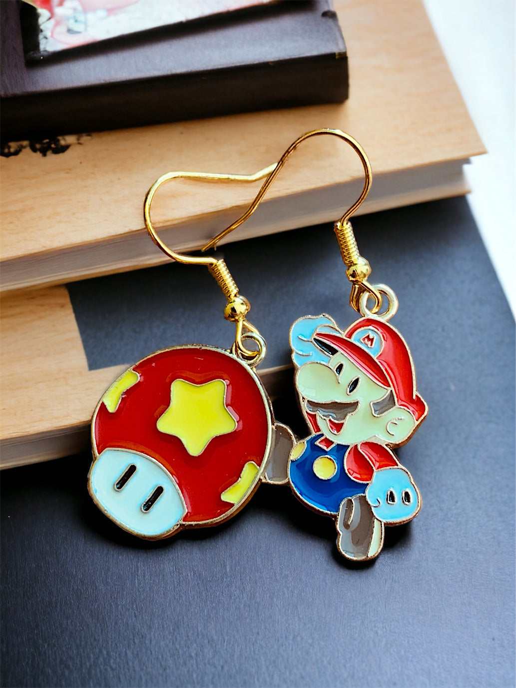 Aros Mario Bros y Honguito