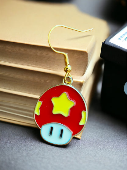 Aros Mario Bros y Honguito