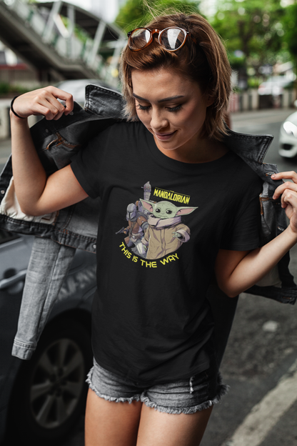 Polera Mujer manga corta "This is the Way"